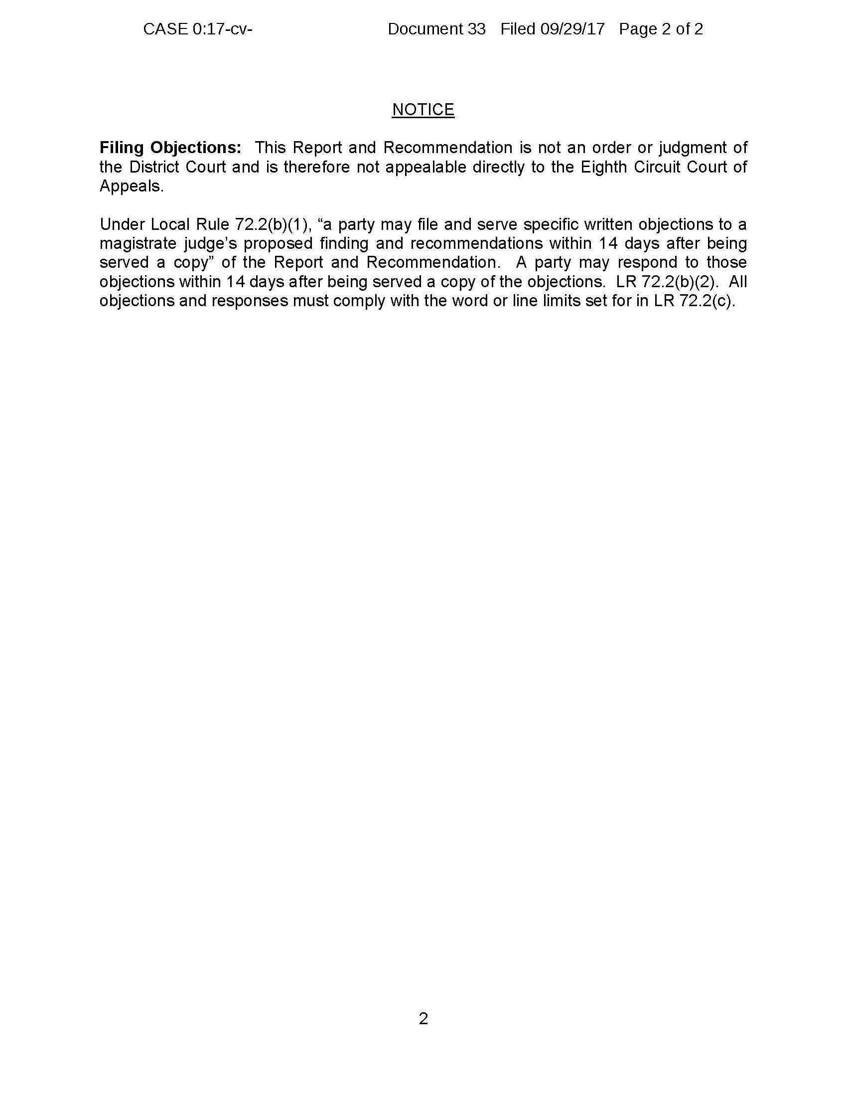 Name:  Doc 33 Report and Recommendation by Magistrate SCHULTZ_Page_2 s.jpg
Views: 983
Size:  264.9 KB